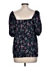 C. Wonder Black 3/4 Sleeve Blouse Size L - photo 2