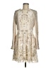 Needle & Thread 100% Polyester Paisley Ivory Cocktail Dress Size 8 - photo 1
