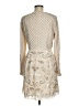 Needle & Thread 100% Polyester Paisley Ivory Cocktail Dress Size 8 - photo 2