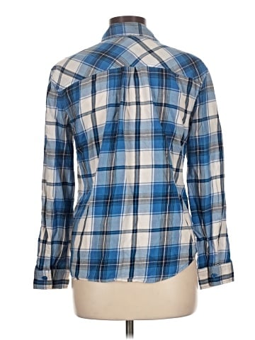 Faded Glory Long Sleeve Button-Down Shirt (view 2)