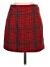 BCBGMAXAZRIA Plaid Red Formal Skirt Size 4 - photo 2