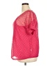 Elementz 100% Polyester Pink Short Sleeve Blouse Size 2X - photo 5