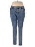 ROYALTY Solid Blue Jeans Size 18W - photo 1