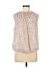 Max Studio 100% Polyester Pink Sleeveless Blouse Size 24 (estimated) - photo 1