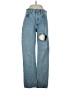 AGOLDE 100% Cotton Hearts Blue Jeans Size 25 waist - photo 1