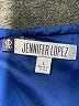 Jennifer Lopez 100% Polyester Blue Sleeveless Blouse Size L - photo 7