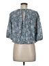 Sienna Sky 100% Polyester Blue 3/4 Sleeve Blouse Size M - photo 2