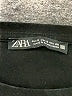 Zara Black Short Sleeve Top Size S - photo 7