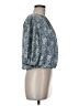 Sienna Sky 100% Polyester Blue 3/4 Sleeve Blouse Size M - photo 4