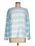 Lands' End 100% Cotton Tie-dye Blue Pullover Sweater Size M - photo 1