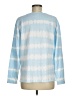 Lands' End 100% Cotton Tie-dye Blue Pullover Sweater Size M - photo 2