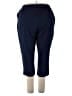 Catherines Solid Blue Active Pants Size 2X - photo 2