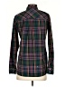 J.Crew 100% Cotton Plaid Green Long Sleeve Button-Down Shirt Size 2 - photo 2