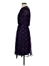 MSK 100% Polyester Polka Dots Blue Cocktail Dress Size 2 - photo 5