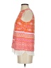 Rose + Olive 100% Polyester Orange Sleeveless Blouse Size XS - photo 5