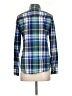 J.Crew 100% Cotton Plaid Green Long Sleeve Button-Down Shirt Size 2 - photo 2