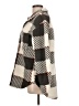 Como Blu 100% Polyester Plaid Brown Coat Size L - photo 5