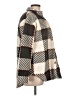 Como Blu 100% Polyester Plaid Brown Coat Size L - photo 4