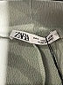 Zara Solid Gray Casual Skirt Size S - photo 4