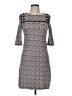 Leona Edmiston Print Blue Casual Dress Size 8 (1) - photo 1