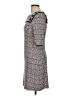 Leona Edmiston Print Blue Casual Dress Size 8 (1) - photo 5