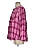 DASH 100% Rayon Pink Long Sleeve Blouse Size S - photo 5