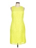 J.Crew Collection 100% Polyester Yellow Cocktail Dress Size 12 - photo 1