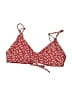 Unbranded Floral Red Swimsuit Top Size M - photo 1