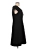 CAbi Solid Black Casual Dress Size 10 - photo 4