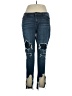 Unbranded 100% Cotton Hearts Blue Jeans Size 14 - photo 1