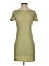 Elodie Solid Green Casual Dress Size S - photo 1