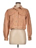 Topshop 100% Baumwolle Tan Jacket Size 8 - photo 1