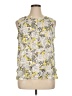 Nue Options 100% Polyester Yellow Sleeveless Blouse Size XL (petite) - photo 1
