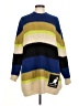 Kangol Color Block Blue Pullover Sweater Size M - photo 1