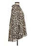 Pleione 100% Polyester Animal Print Ivory Long Sleeve Blouse Size M - photo 4