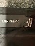 Minkpink Stripes Black Romper Size M - photo 3