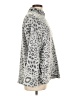 Weekends by Chico's 100% Polyester Animal Print Silver Pullover Sweater Size L - photo 4