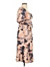 Universal Thread 100% Cotton Print Tan Casual Dress Size XS - photo 4