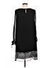 Max Studio 100% Polyester Black 3/4 Sleeve Top Size M - photo 2