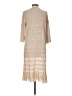 Lush 100% Viscose Tan Cardigan Size S - photo 2
