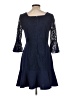 NY Collection Blue Cocktail Dress Size L (petite) - photo 2