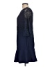 NY Collection Blue Cocktail Dress Size L (petite) - photo 5