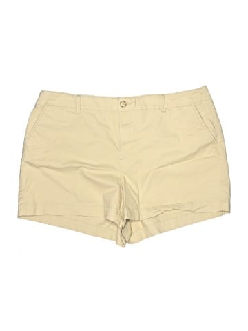 Ann Taylor LOFT Khaki Shorts (view 1)