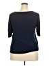 Staccato Blue Short Sleeve Top Size XXL - photo 2