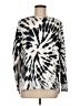 Ultra Flirt Tie-dye Black Pullover Sweater Size M - photo 1