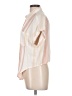 Thread & Supply 100% Rayon Color Block Ivory Short Sleeve Blouse Size M - photo 5