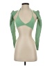 Ser.O.Ya Green Long Sleeve Top Size S - photo 1