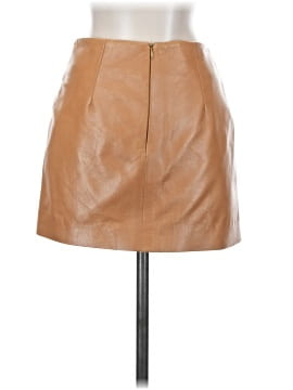 Zabari Faux Leather Skirt (view 2)