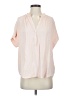 Point Sur Pink Short Sleeve Blouse Size XS - photo 1