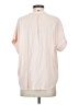 Point Sur Pink Short Sleeve Blouse Size XS - photo 2